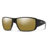 Smith Optics Guide's Choice Sunglasses Matte Black Polar Bronze Mirror