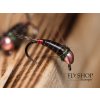 Tungsten Body Perdigon Nymph - Pink Black