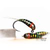 Tungsten Body Perdigon Nymph - Peacock Black