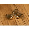 heavy olive jig nymph gold bead fse039g