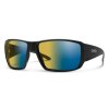 Smith Optics Guides Choice Matte Black Polarchromic Yellow Blue Mirror