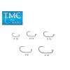 Tiemco TMC 403BLJ Fly Hooks Barbless (20 Pack)