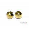 FS Europe Slotted Tungsten Beads Normal Slot - Gold (10 Pack)