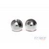 Tungstenové hlavičky FS Europe Slotted Tungsten Beads Normal Slot - Silver (10 Pack)