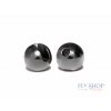Tungstenové hlavičky FS Europe Slotted Tungsten Beads Normal Slot - Black Nickel (10 Pack)