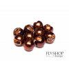 FS Europe Slotted Tungsten Beads Normal Slot - Metallic Coffee (10 Pack)