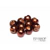 FS Europe Slotted Tungsten Beads Normal Slot - Metallic Coffee (10 Pack)