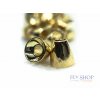 FS Europe Tungsten Cone Heads Gold 5x5mm (10 Pack)