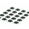 Sybai 3D Epoxy Eyes Ultra Black/Silver (20 Pack)