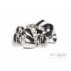 FS Europe Brass Cone Heads - Silver (10 Pack)
