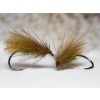 khaki olive cdc sedge caddis fly fse013