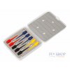 Viazacia pomôcka Fly Hackle Plier Set w Display Case