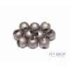 FS Europe Slotted Tungsten Beads Normal Slot - Matt Nickel (10 Pack)