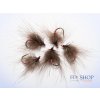 CDC Palmer Dry Fly - Pink Tag