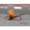 Suchá muška Parachute Pheasant Tail Orange Post