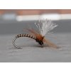 klinkhammer parachute dry fly natural brown white post fse124