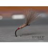 Suchá muška Grey Emerger Red Holo Tip
