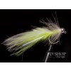 River Jig Lure - Chartreuse White