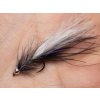 cdc marabou lure black widow barbless streamer fse423