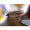 cdc sedge orange hot spot caddis dry fly fse137