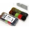 Syntetický dabing set Sybai Baitfish Dubbing Box - 10 Dark Colours