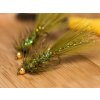 crystal olive wooly bugger streamer fly fse207