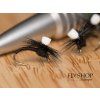 Thin Black Parachute Dry Fly
