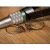 brown olive natural nymph 2tone special barbless fse226