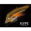 Muškárske háčiky Kype K700BR Wide Gape Streamer Fly Hooks - Barbed (10-25 Pack)