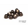 FS Europe Brass Cone Heads - Black Nickel (10 Pack)