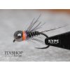 Jigová nymfa FS Europe Choice Ice Black Jig Nymph