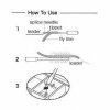 Muškárska pomôcka na uzly 3-in-1 Nail Knot Pipe & Line Needle