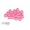Mosadzné hlavičky FS Europe Brass Beads - Fluo Pink (20 Pack)