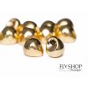 Tungstenové hlavičky FS Europe Jig Off Tungsten Beads - Gold (10 Pack)
