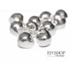 FS Europe Jig Off Tungsten Beads - Silver (10 Pack)