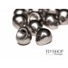 FS Europe Jig Off Tungsten Beads - Black Nickel (10 Pack)