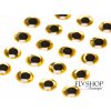 FS Europe Realistic 3D Eyes - Gold Black (20 Pack)
