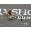 Suchá muška Watery Olive Parachute Dry - CDC Post