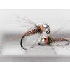 hot spot pheasant tail euro jig nymph silver bead fse337