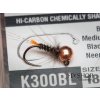 Black Pheasant Tail Jig Nymph - Orange Tag
