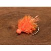 hot orange tungsten blob fly fse025a