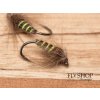 Pheasant Tail Pupa - Brown Chartreuse