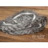 FS Europe Chinchilla Grizzly Rabbit Zonker Strips 4mm