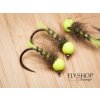 Jigová nymfa Heavy Chartreuse Rib Jig Nymph