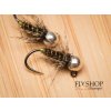 Jigová nymfa Peacock Partridge Caddis Nymph