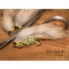 Zonker Baitfish Streamer - Olive Grey BARBED