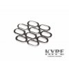 Mikrokrúžky Kype Tippet Rings - Oval (10 Pack)