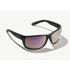 Bajio Bales Beach Black Matte Rose Mirror Glass