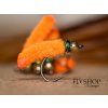 Tungsten Mop Fly - Hot Orange
