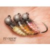 Heavy Weighted Czech Nymph - Double Pink